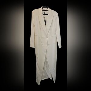 STYLEWE Cream Long Sleeve Women's Dress